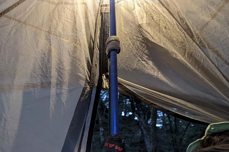 DIY登山杖營柱